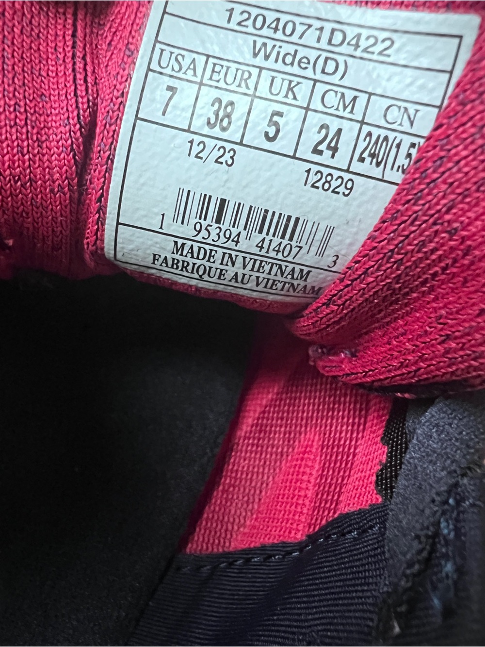 Brooks Ghost 16 Women's Running Shoes Size 7 Wide Peacoat Pink 120407-1D-422 NEW - Picture 6 of 9